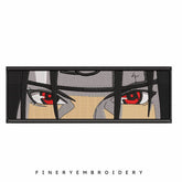Itachi Eyes Naruto - Animé  - Embroidery Design - FineryEmbroidery